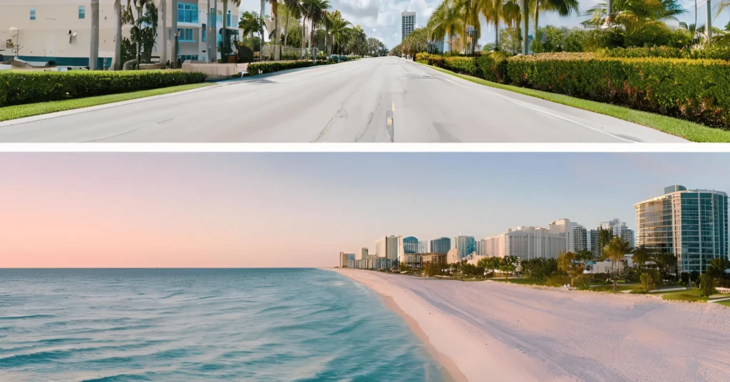 how far is west palm beach from fort lauderdale